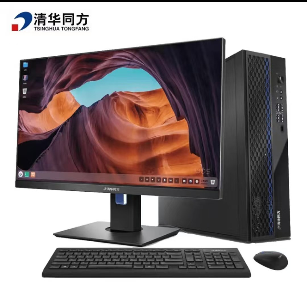 清華同方/THTF TF830-V050-1 飛騰騰銳 D2000 臺(tái)式計(jì)算機(jī) 